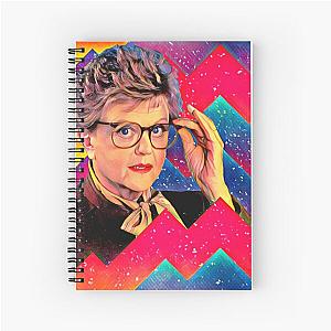 Yas to the Queen Jessica Fletcher Spiral Notebook