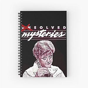 Jessica Fletcher Solving All The Mysteries Spiral Notebook