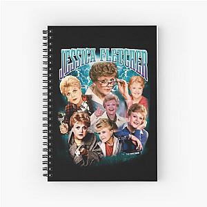 Bootleg 90'S RETRO STYLE JESSICA FLETCHER RAP T-SHIRT DESIGN Spiral Notebook