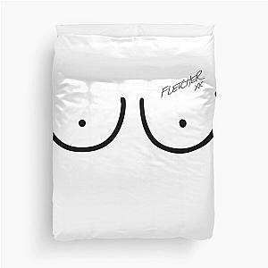 Fletcher Boob Autograph  Duvet Cover