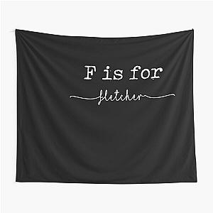 F is for Fletcher, Fletcher Sticker Tapestry