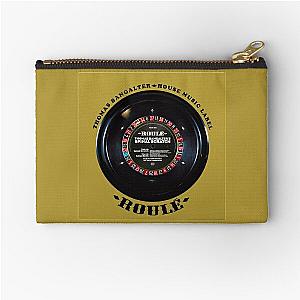 Rolled Vinyl Thomas Bangalter House Music: MODEL Or SPINAL SCRATCH LABEL Legend Zipper Pouch