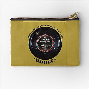 Rolled Vinyl Thomas Bangalter House Music: MODEL Or TRAX ON DA ROCKS LABEL Legend Zipper Pouch