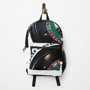 Label Rolled Vinyl Thomas Bangalter House Music Label Legend Red Model By La French Touch Backpack