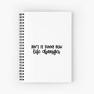 thomas rhett life changes  Spiral Notebook