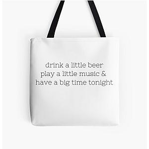 Thomas Rhett Song Quote All Over Print Tote Bag