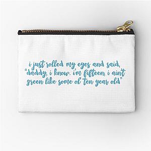 Thomas Rhett Zipper Pouch Lyrics