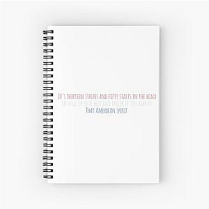 American Spirit Thomas Rhett Notebook