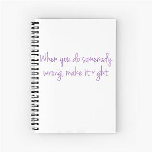 Thomas Rhett Spiral Notebook