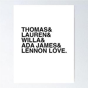 Thomas Rhett Family Poster