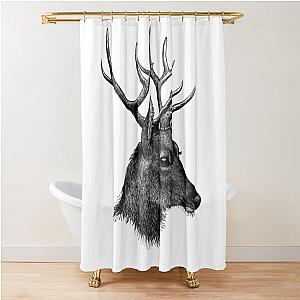 Thomas Rhett T Shirt Shower Curtain