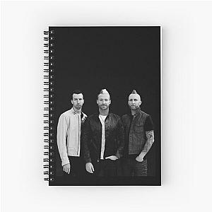 Thousand Foot Krutch 3 Member Cool Poster Spiral Notebook