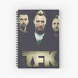 Thousand Foot Krutch 3 Member Poster Spiral Notebook