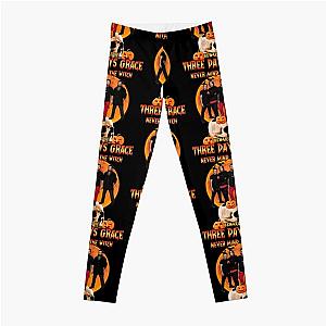 Never Mind the Witch Beware Of 3 Days Grace Leggings