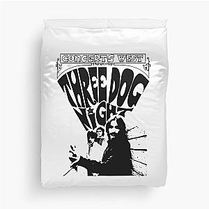 Three Concert Dog Poster - The Black Stencil Essential T-Shirt Duvet Cover