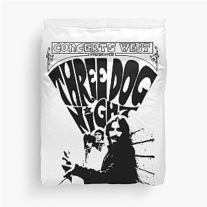 Three Concert Dog Poster The Black Stencil  Duvet Cover