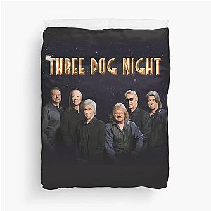 Rock Three Dog Night Band Classic T-Shirt Duvet Cover