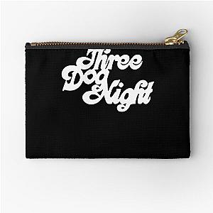 Three Dog Night Logo Merchandise  Zipper Pouch