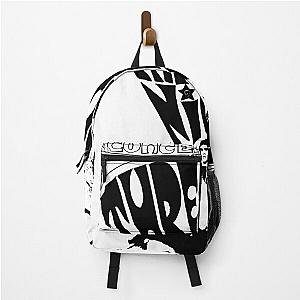 Three Concert Dog Poster The Black Stencil  Backpack