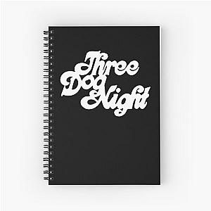 Three Dog Night Logo Merchandise  Spiral Notebook