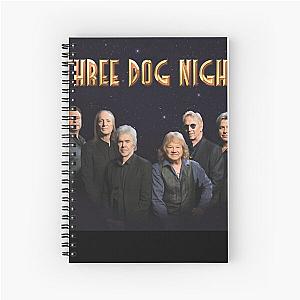 Rock Three Dog Night Band Spiral Notebook