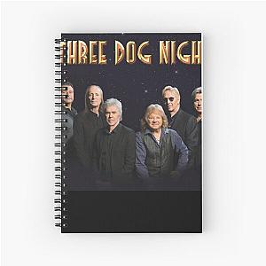 Rock Three Dog Night Band Classic T-Shirt.png Spiral Notebook