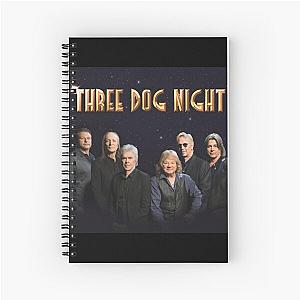 Three Dog Night Music Band Spiral Notebook