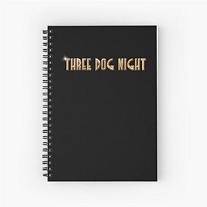 Three Dog Night Logo  MERCHANDISE  Spiral Notebook