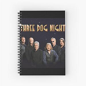 Rock Three Dog Night Band Spiral Notebook