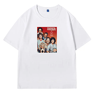Comedic Roommate Chaos Threes Company T-Shirts