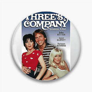 Classic Sitcom Gem Threes Company Pins