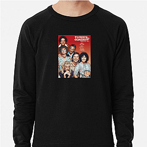 Comedic Roommate Chaos Threes Company Sweatshirts