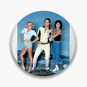 Slapstick Comedy Staple Threes Company Pins
