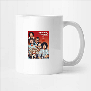 Comedic Roommate Chaos Threes Company Mugs