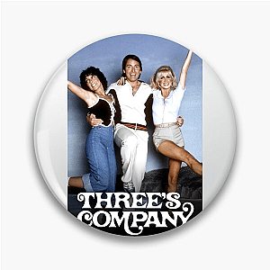 Timeless TV Humor Threes Company Pins