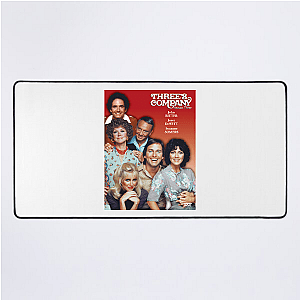 Comedic Roommate Chaos Threes Company Mouse Pads
