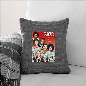 Comedic Roommate Chaos Threes Company Pillows Cover
