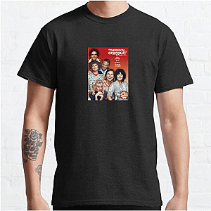 Comedic Roommate Chaos Threes Company T-Shirts