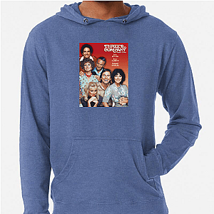Comedic Roommate Chaos Threes Company Hoodies