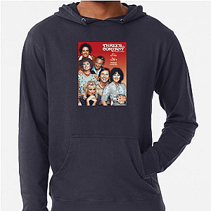 Comedic Roommate Chaos Threes Company Hoodies