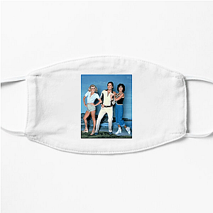 Slapstick Comedy Staple Threes Company Face Masks
