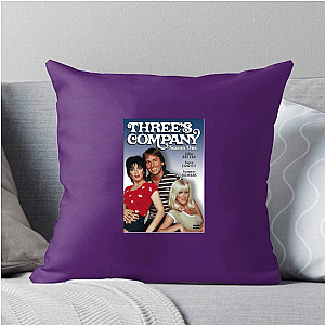 Classic Sitcom Gem Threes Company Pillows Cover