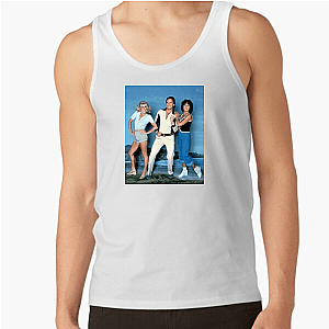 Slapstick Comedy Staple Threes Company Tank Tops