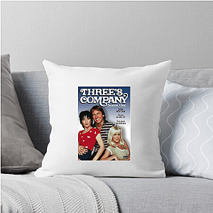 Classic Sitcom Gem Threes Company Pillows Cover