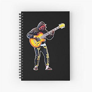 best of Thundercat bassis special music Genres Funk- progressive  Spiral Notebook