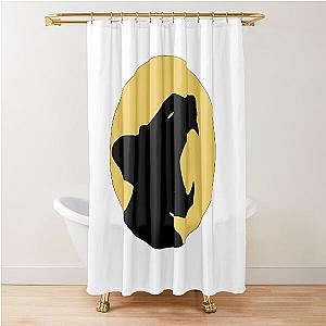 Thundercat - yellow Shower Curtain