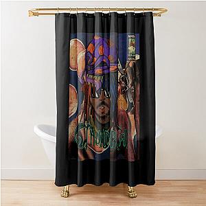 THUNDERCAT COMIC COVER Shower Curtain