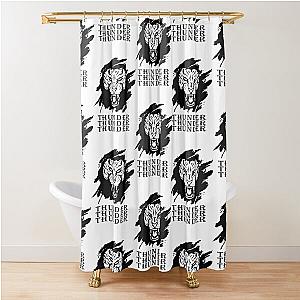 Thundercat Black Logo     Shower Curtain