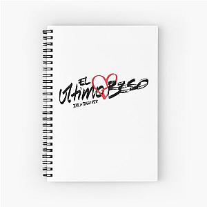 TINI, Tiago pzk - el ultimo beso merch Spiral Notebook