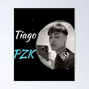 Tiago PZK Funny meme vintage Poster